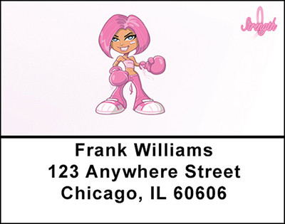 Breast Cancer Survivor Address Labels | LBBAF-14