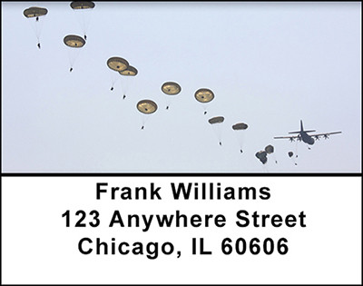 Army Troops Address Labels | LBBAH-43