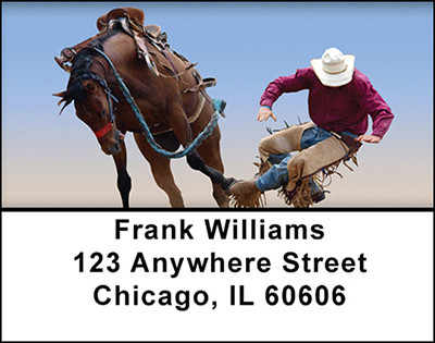 Rodeos and Cowboys Address Labels | LBBAH-47