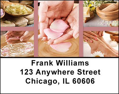 Spa Ambiance Address Labels | LBBAI-62