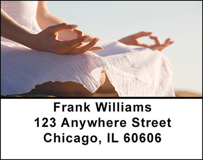 Meditation Address Labels | LBBAI-71