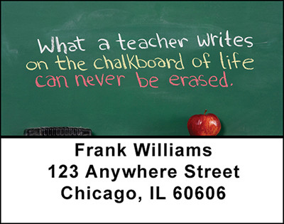 Teachers Make A Difference Address Labels | LBBAI-79