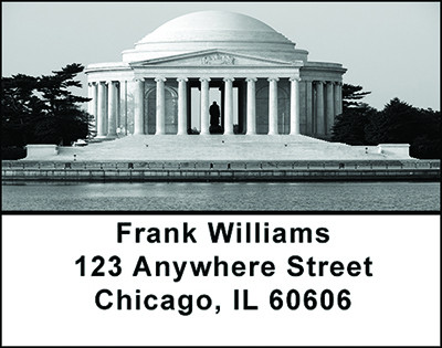 Honor Thomas Jefferson Address Labels | LBBAI-99