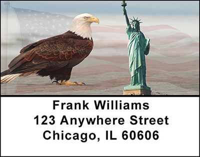 Symbols of Freedom Address Labels | LBBAJ-04