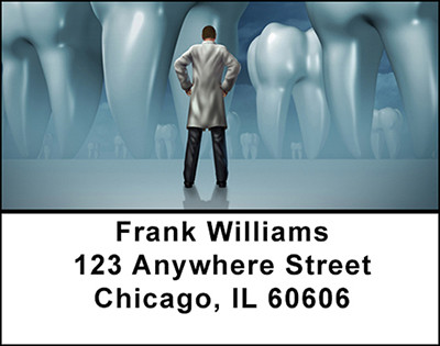 Dental Care Address Labels | LBBAK-85