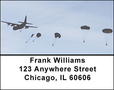 U.S. Army Soldiers Address Labels | LBBAK-99