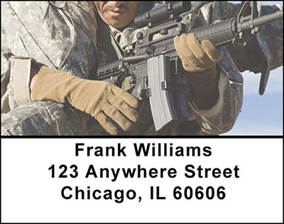 Military Hero's Address Labels | LBBAL-34