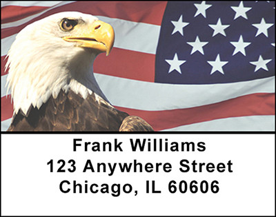 American Bald Eagle Address Labels | LBBAL-38