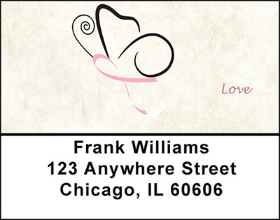 Women Cancer Awareness Address Labels | LBBAL-60