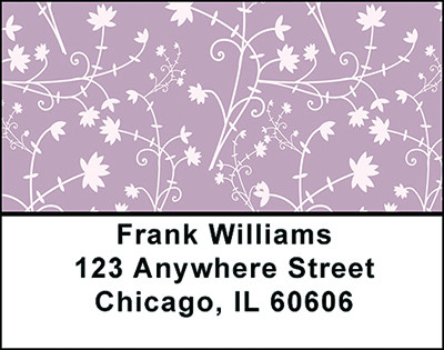 Purple Passion Address Labels | LBBAM-10