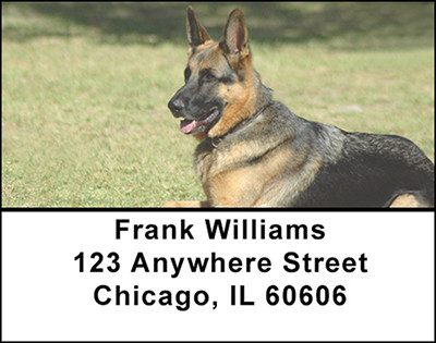 The German Shepherd Address Labels | LBBAM-82