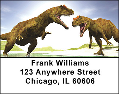 Jurassic Dinosaurs Address Labels | LBBAN-28