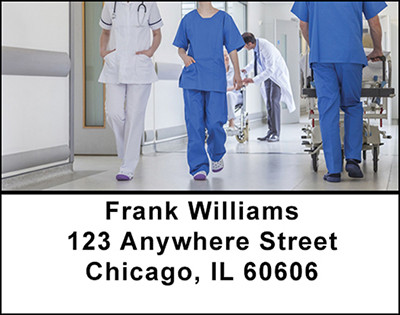 Nurses Address Labels | LBBAN-38
