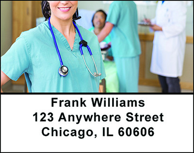 Nursing Address Labels | LBBAN-39