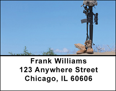America's Heros Address Labels | LBBAN-48