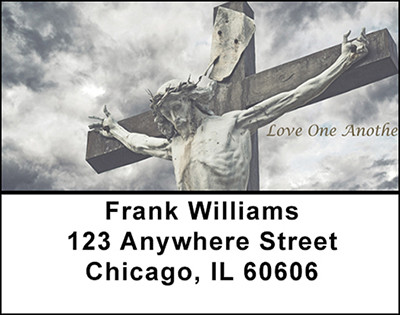 Jesus Died For Us Address Labels | LBBAN-73