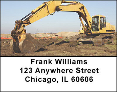 Moving Dirt Address Labels | LBBAN-75