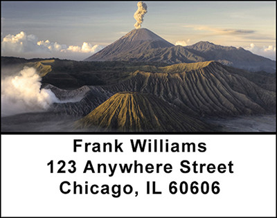Volcanos Address Labels | LBBAN-96