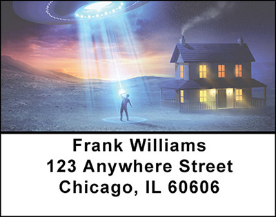 Aliens At Our Doorstep Address Labels | LBBAO-30