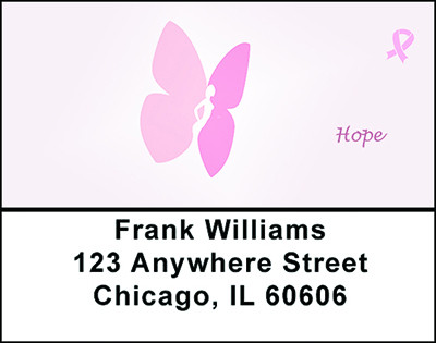 Pink Encouragement Address Labels | LBBAP-13