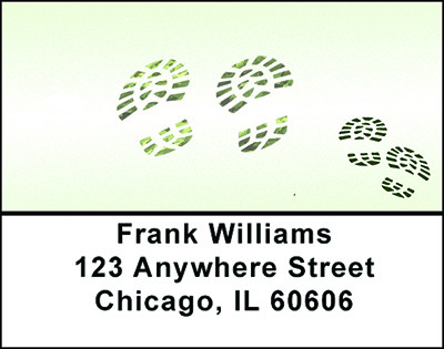 Camo Treads Address Labels | LBBAP-34