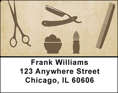 Barber Tools Address Labels | LBBAP-41