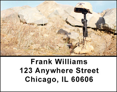Never Forget Our Heroes Address Labels | LBBAP-61