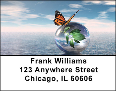 Last Butterfly Address Labels | LBBAQ-10