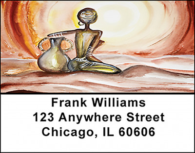 African American Expression Address Labels | LBBAQ-48
