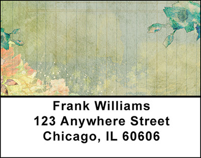 Floral Vintage Address Labels | LBBAQ-55