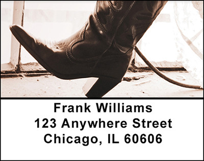 Cowgirl Style Address Labels | LBBAQ-68