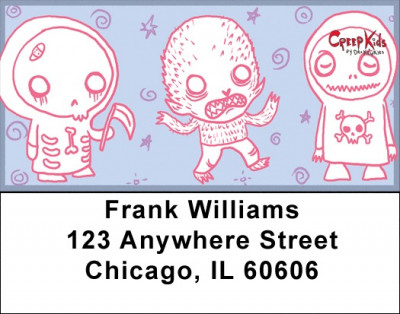 Creep Kids by Dr. Krinkles Address Labels | LBDRK-05