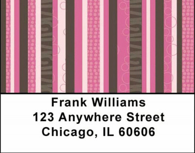 Chocolate Address Labels | LBGEO-13