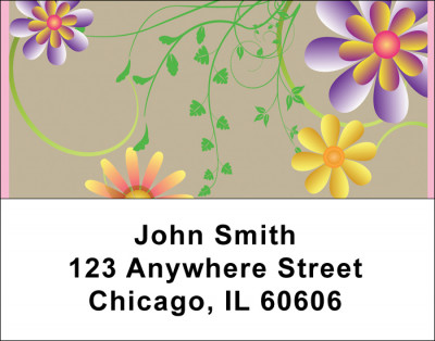 Garden Fresh Address Labels | LBGEO-20
