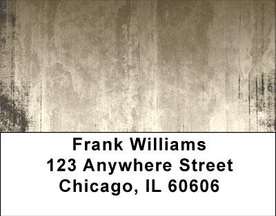 Coffee Grunge Address Labels | LBGEO-55