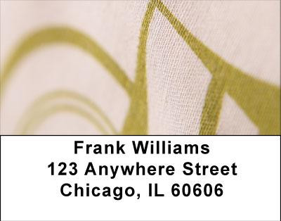 Asian Weave Address Labels | LBGEO-76