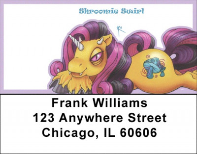 Unicorn Demons By Little Demon Address Labels | LBMLD-22