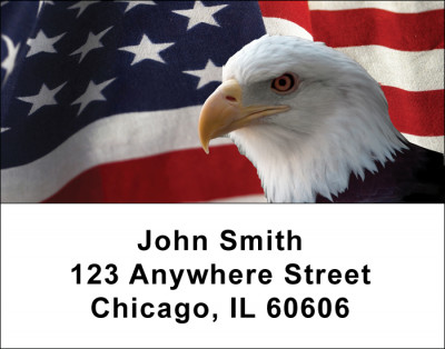 Soaring Over America Address Labels | LBPAT-08