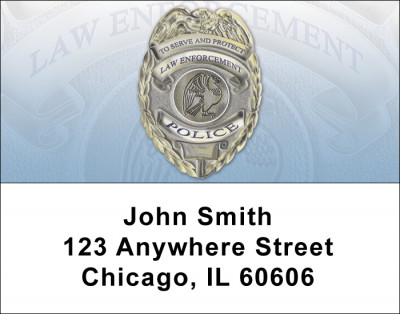 To Serve and Protect Address Labels | LBPRO-54
