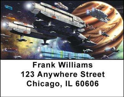 Space Cruisers Address Labels | LBSPA-01