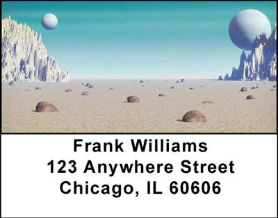 Planetary Views Address Labels | LBSPA-03