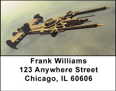 More Space Cruisers Address Labels | LBSPA-06