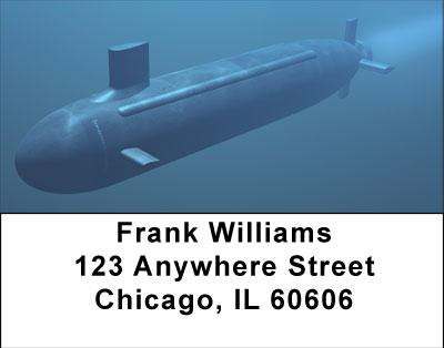Submarines Address Labels | LBTRA-32