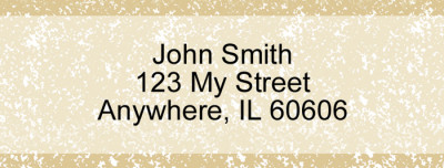 Parchment Rectangle Address Labels | LRVAL-015