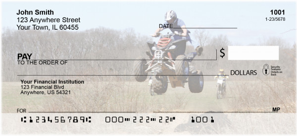 Quad Rider Personal Checks | BAC-82
