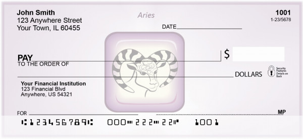 Aries Astrology Sign Personal Checks | BAD-98