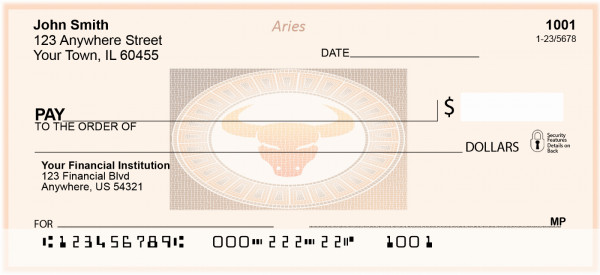 Aries Horoscope Sign Personal Checks | BAE-11