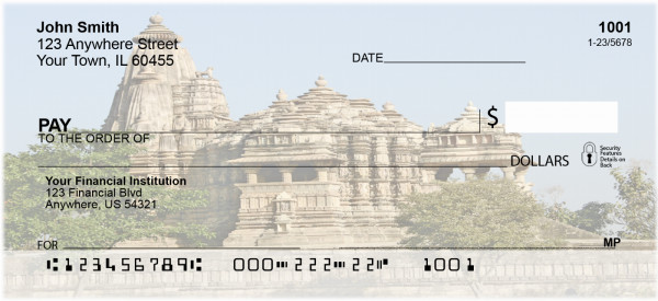 Indian Hindu Architecture Personal Checks | BAF-06