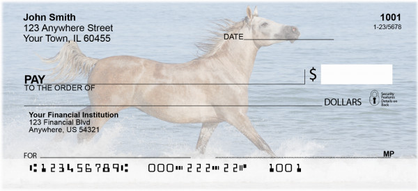 Horses Personal Checks | BAF-45
