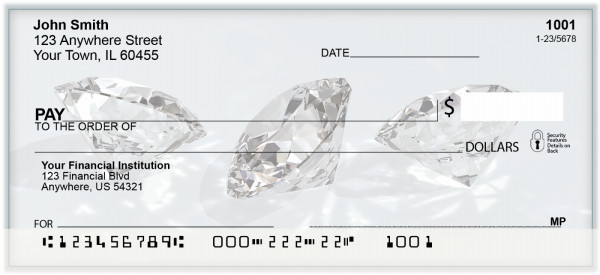 Diamond Sparkles Personal Checks | BAJ-24